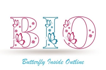 Craft Typography with a Butterfly Inside Font