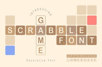 Designing a Font for Scrabble Boards & Tile Sets