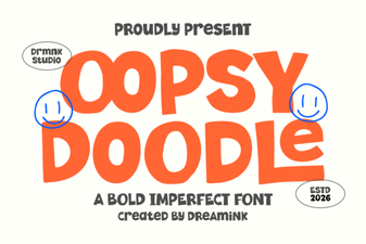 The Playful Charm of Oopsy Doodle Font