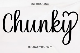 Chunky Fonts for Bold & Creative Projects