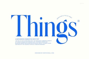 Creative Typography Projects with Things Font